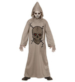 Totenkopf Sensenmann "Skull Master" für Kinder | Grau