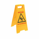 Arcora Warnschild Standard Gelb | Karton (20 Stück)