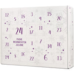 Personalisierter DIY Adventskalender mit Nummern Design zum selbst Befüllen