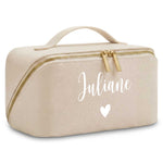Personalisierte eckige Kosmetiktasche mit Name für Kosmetik & MakeUp