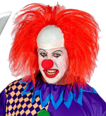 Perücke Herren "Clownglatze mit roten Haaren" | Rot