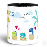 Bedruckte Tasse mit Spruch "Erziehersaurus"