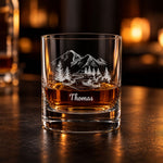 Leonardo Whiskyglas mit Gravur "Mountain"