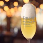 Stölzle Lausitz Bierglas mit Gravur "Papa Loading"