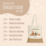 Einkaufstasche Kork - Pullovertiere