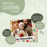 Personalisierte DIY Geschenkbox mit Retro Foto Design