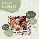 Personalisierte DIY Geschenkbox mit Retro Foto Design