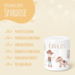 Spardose aus Keramik - Cowboy