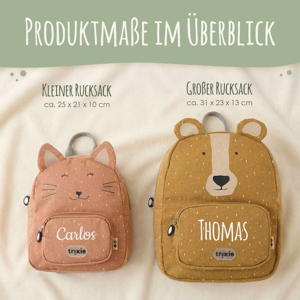 trixie - Personalisierter Rucksack für Kinder
