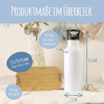 Bedruckte Brotdose & Trinkflasche im Set - Ballon