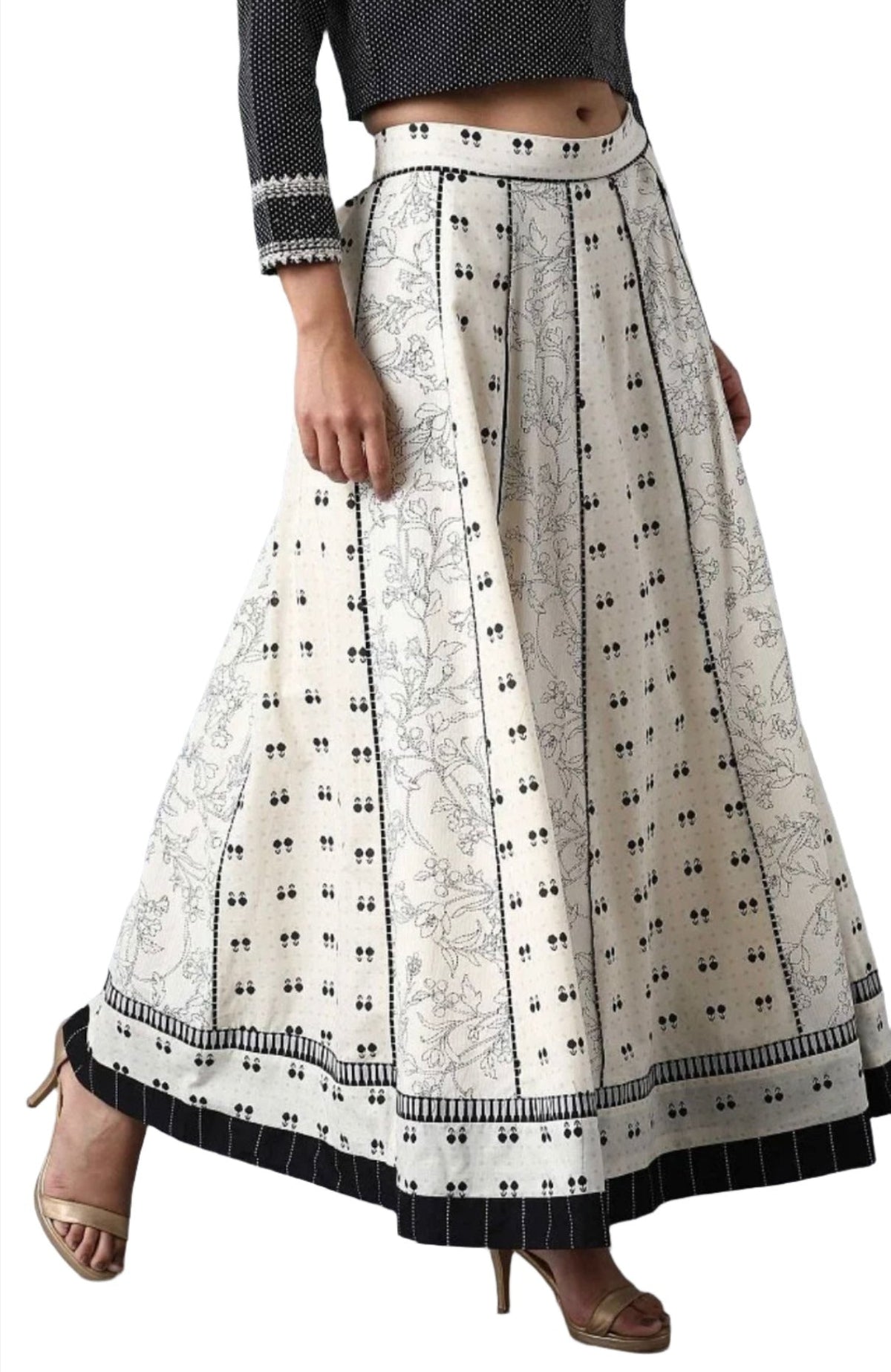 Pure Cotton Long Skirt In Germany