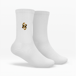 Premium Crew Socken mit exklusivem Gold-Logo