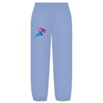 Unisex Jogginghose mit dynamischem Polygon-Runner-Print