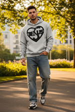 Herren Hoodie mit Jesusmotiv – Glaube & Style