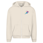 ESTID Herren Kapuzenjacke mit Läufer-Motiv | Sport & Casual