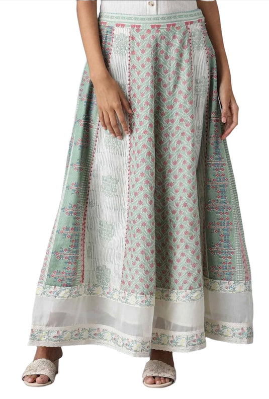 Pure Cotton Long Skirt In Berlin