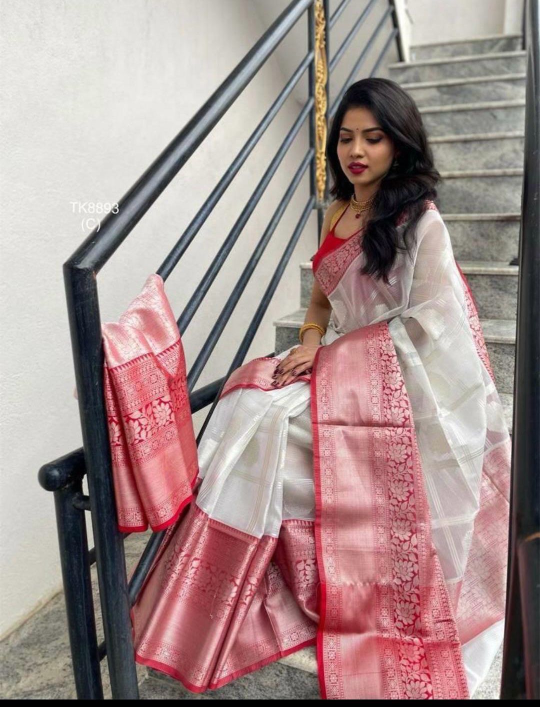Kanjivaram Silk Saree in Germany