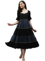 Black & Grey Color block Women's Dress in Berlin