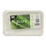 PAPSTAR 250 Teller, Pappe "pure" eckig weiss Namma Markt