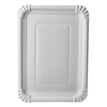 PAPSTAR 250 Teller, Pappe "pure" eckig weiss Namma Markt