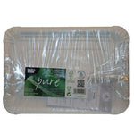 PAPSTAR 250 Teller, Pappe "pure" eckig weiss Namma Markt
