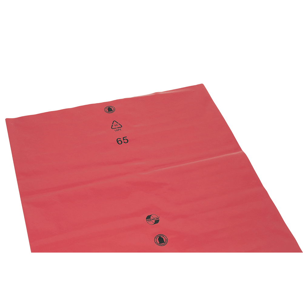DEISS 11101 - 700x1100x0,1 mm rot | Karton (200 Stück)