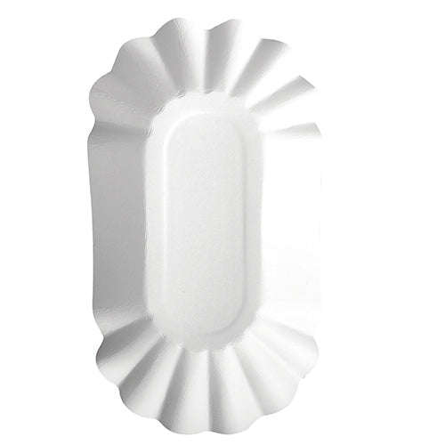 PAPSTAR 250 Schalen, Pappe "pure" oval weiss