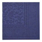 PAPSTAR 50 Servietten "ROYAL Collection" 1/4-Falz 40 x 40 cm dunkelblau