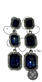 Dangle Earrings Statement Crystal Drop Earrings
