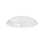 Starpak 50 Dom-Deckel, R-PET rund Ø 15,5 cm · 2,5 cm klar | Schrumpffolie (50 Stück)