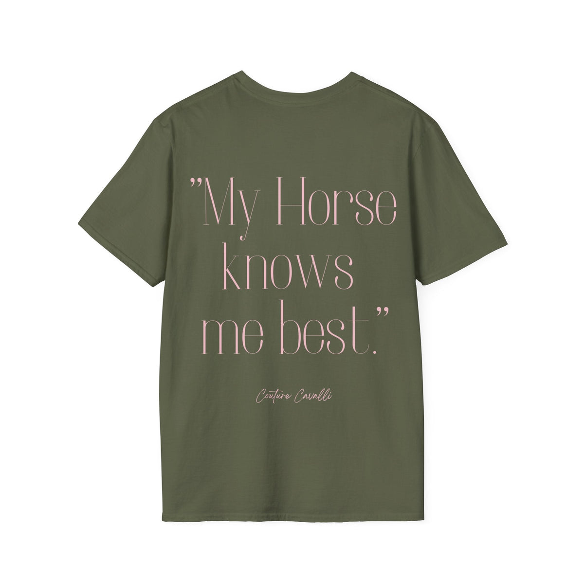 "My Horse knows me best" T-Shirt