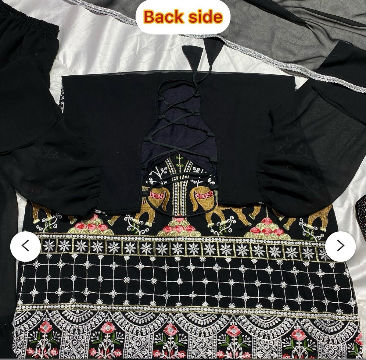 Pakistani Embroidered Sharara Set In Germany