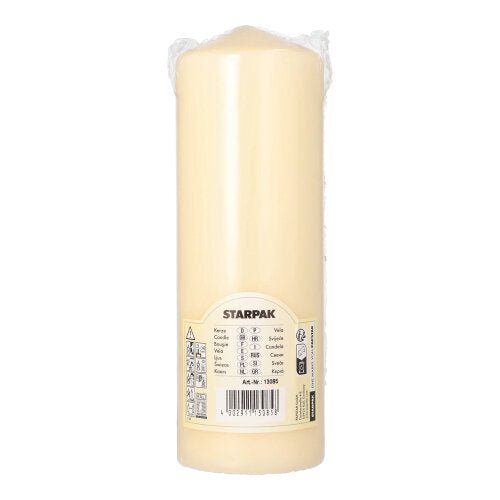 Starpak Stumpenkerze mit extra langer Brenndauer Ø 70 mm, 200 mm