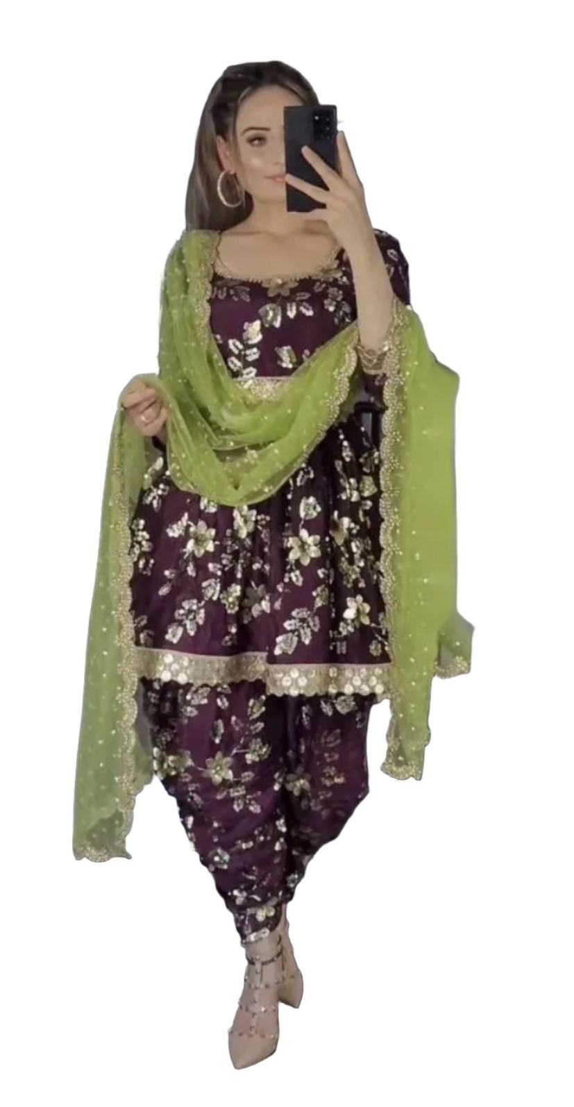 Punjabi Patiyala Suit in Germany