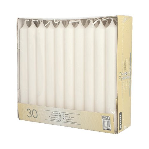Starpak 30 Tafelkerzen Ø 2,1 cm · 19,6 cm