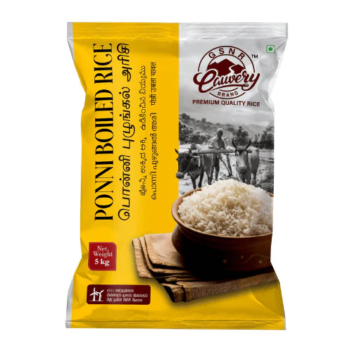 Cauvery Ponni gekochter Reis 10kg