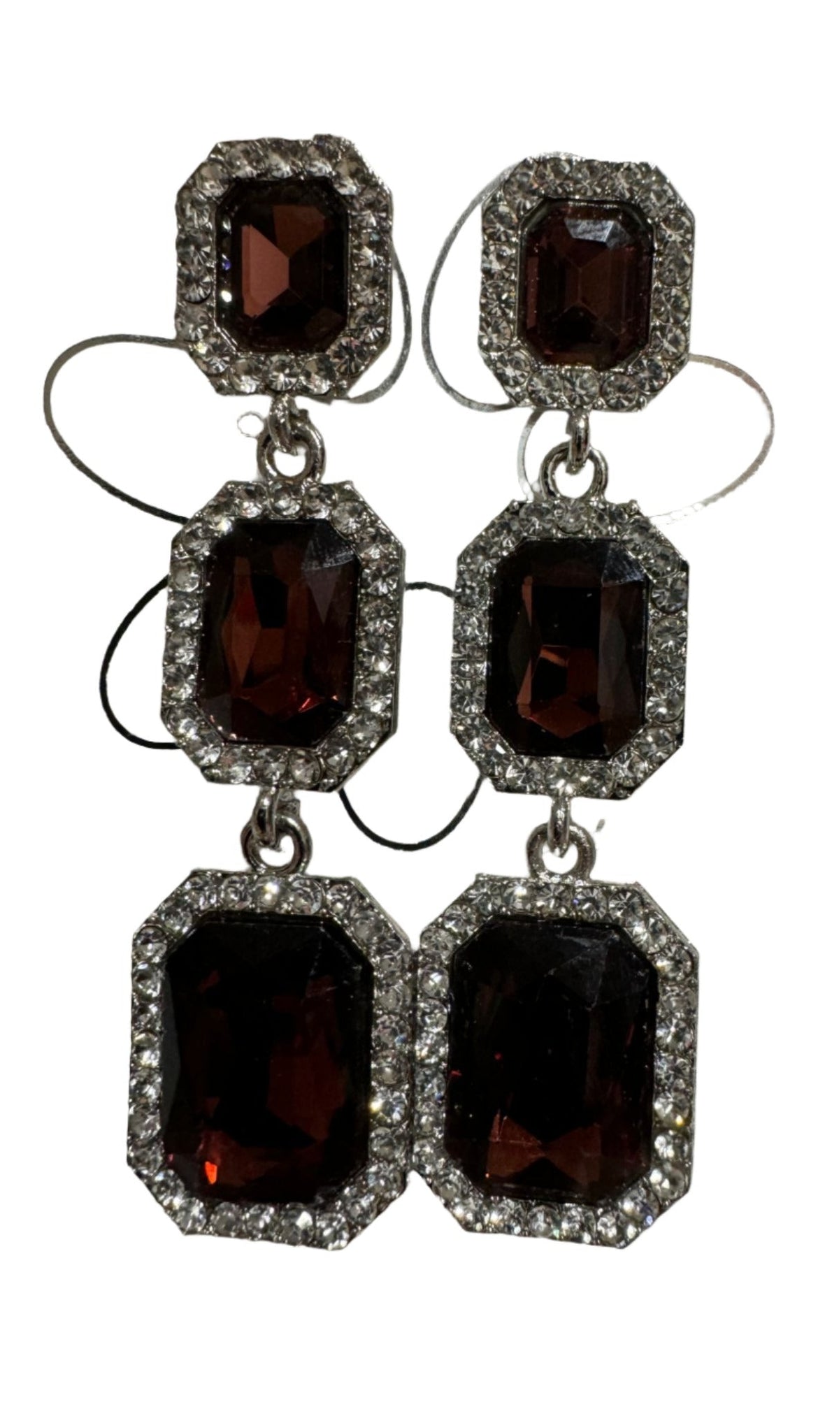 Dangle Earrings Statement Crystal Drop Earrings