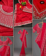 Trending Rangoli embroidery saree collection..(Deginer Saree)