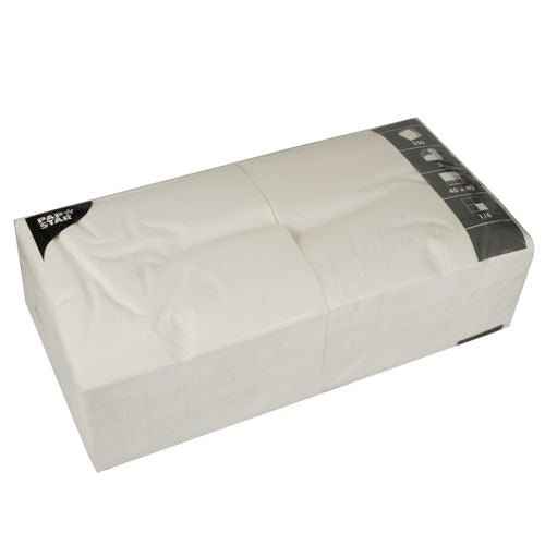 PAPSTAR 250 Servietten, 3-lagig 1/4-Falz