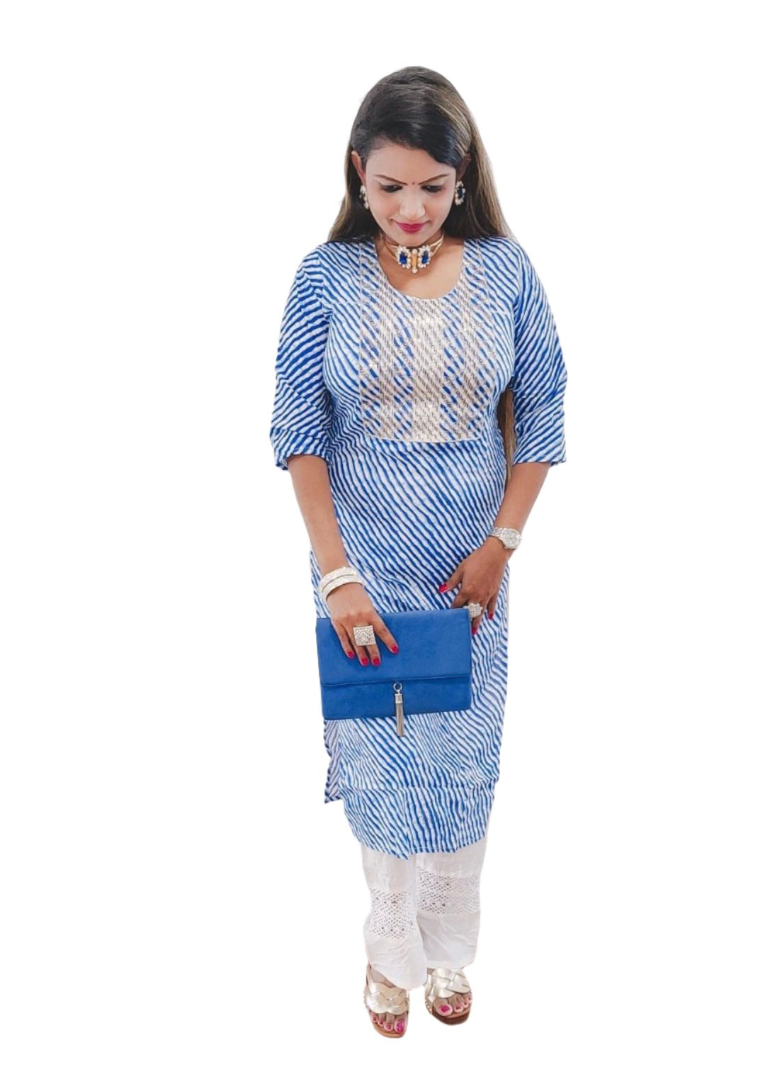 Lehariya Kurti With Pant In Germany
