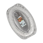 Starpak 10 Servierplatten, Alu oval