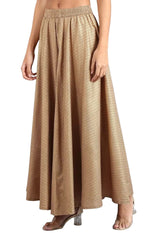 Indian Golden Long Skirt In Germany