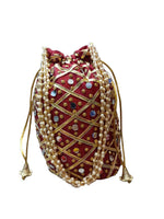 Indian Mirror Potli Bag