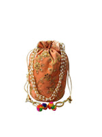 Indian Velvet Potli Bag.