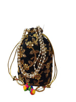 Indian Velvet Potli Bag