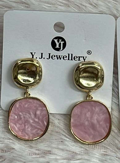 Geometric Shell Earrings Namma Markt