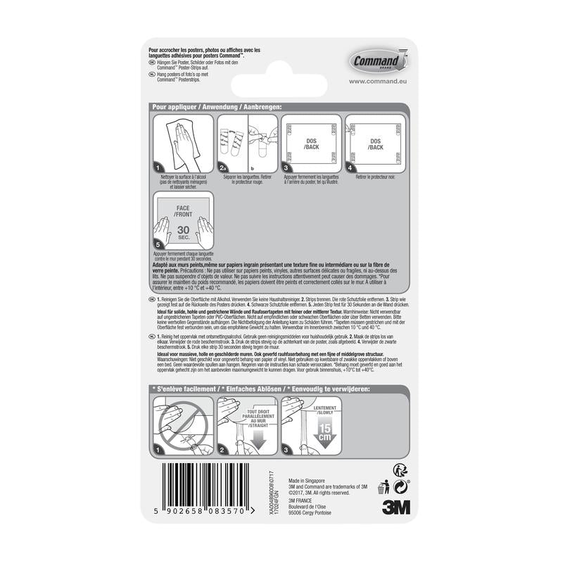 Command™ Poster-Strips 17024 | Packung (1 Stück)
