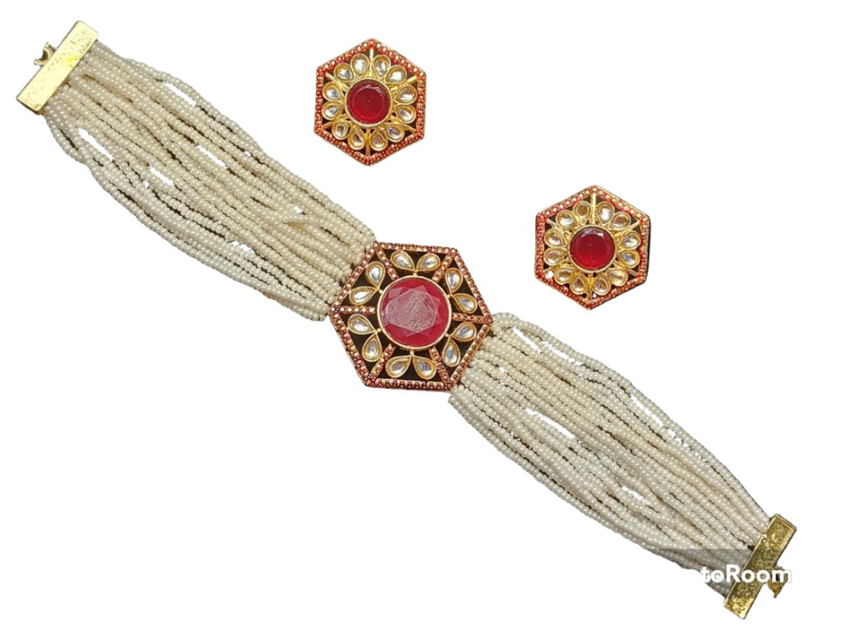 Kundan Chokar set