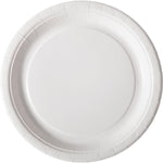 Teller ø 22 cm, Pappe Weiß Papier Ø220 | Packung (100 Stück)