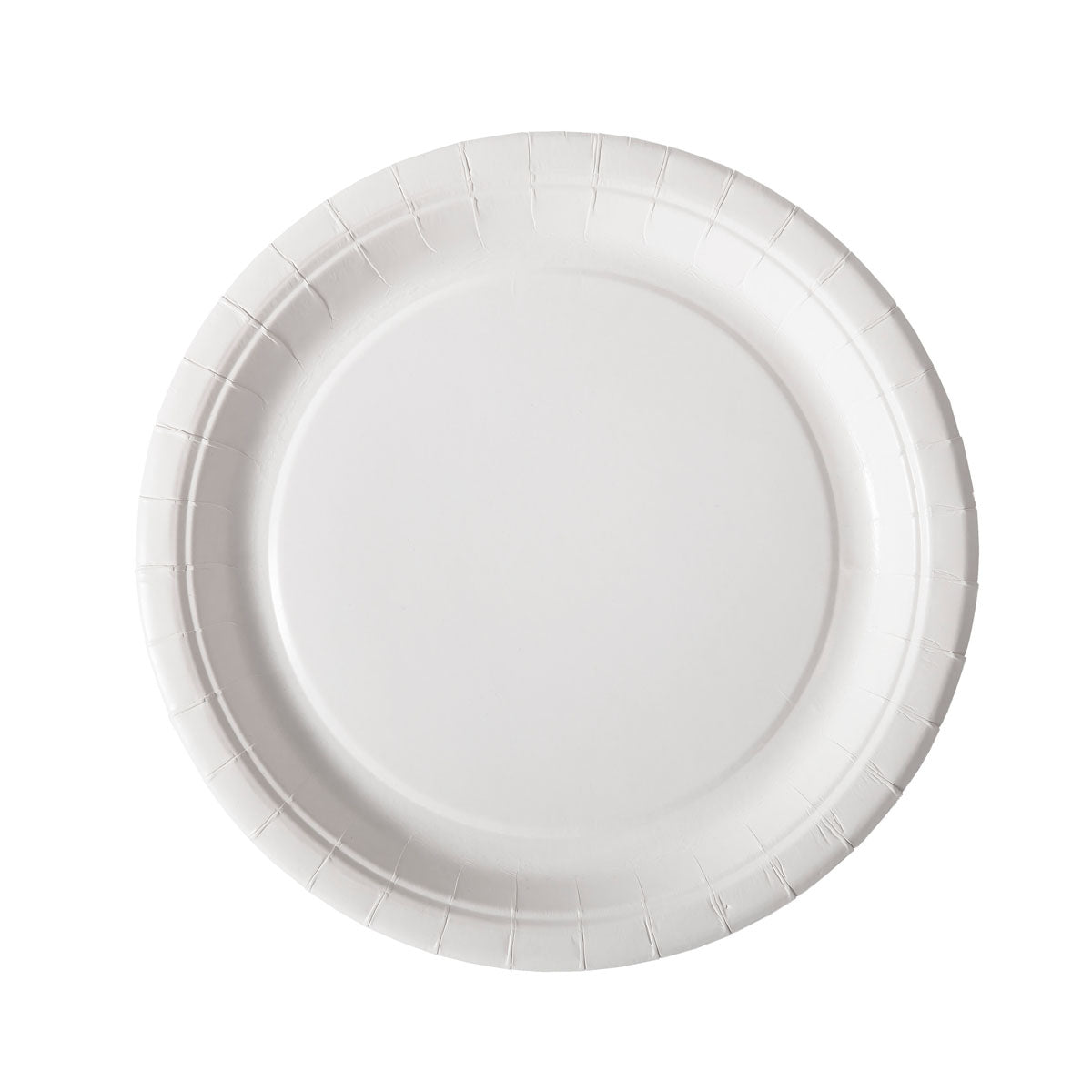Teller ø 18 cm, Pappe Weiß Papier Ø180 | Packung (100 Stück)